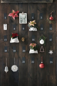 Adventskalender som blomstrer i hele desember