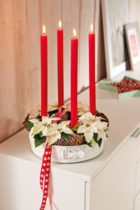 Lag adventsstake av en gammel bakeform