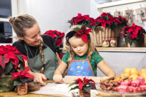 Julebakst med julestjerneinspirasjon