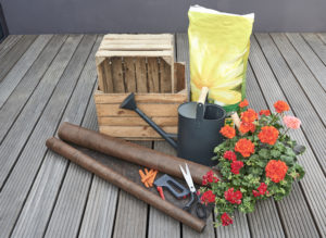 Lag en plantevegg med plantekasser