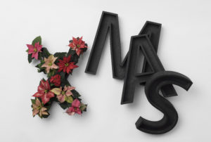 Juledekorasjon med bokstaver, DIY